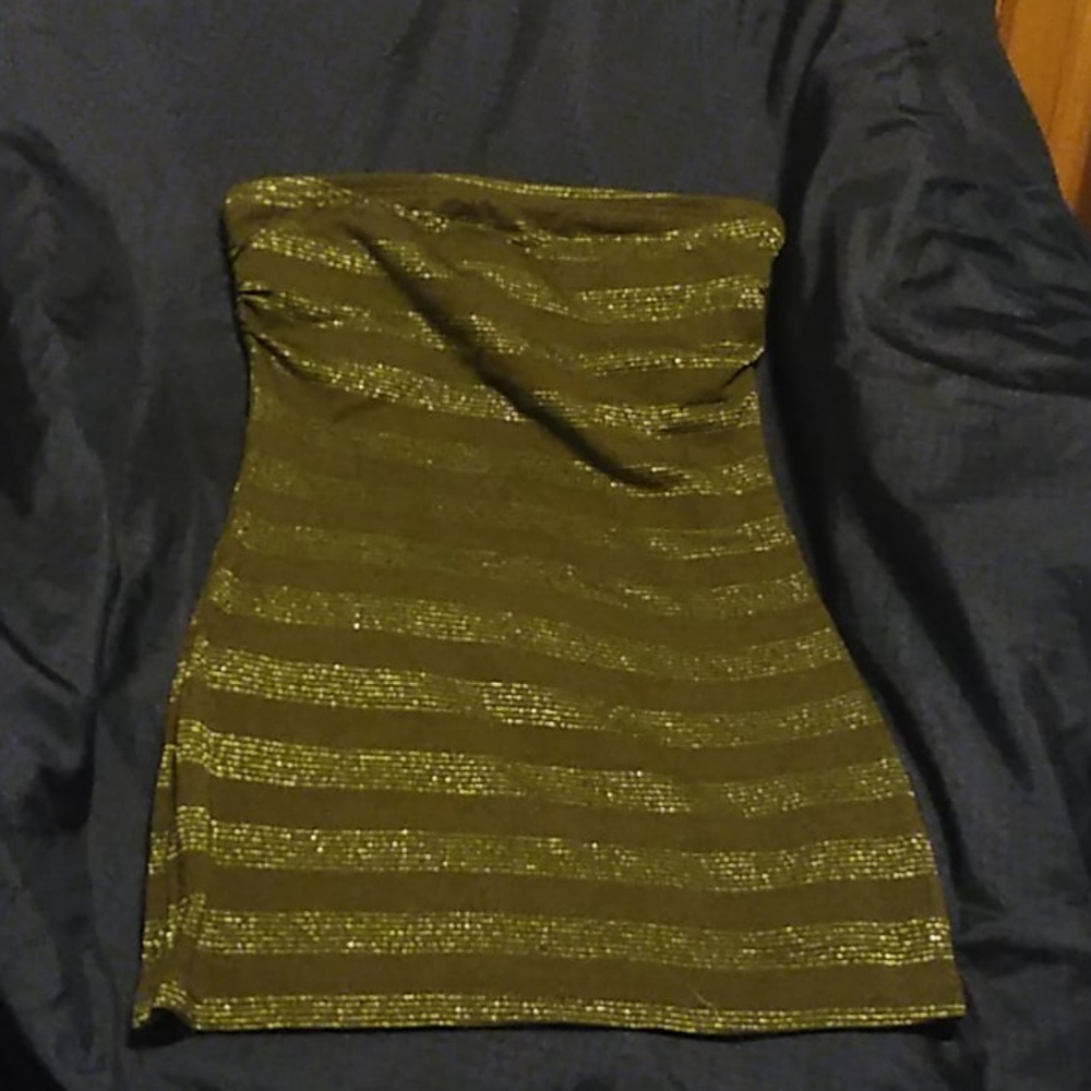 Wet seal xsmall hunter green tube top